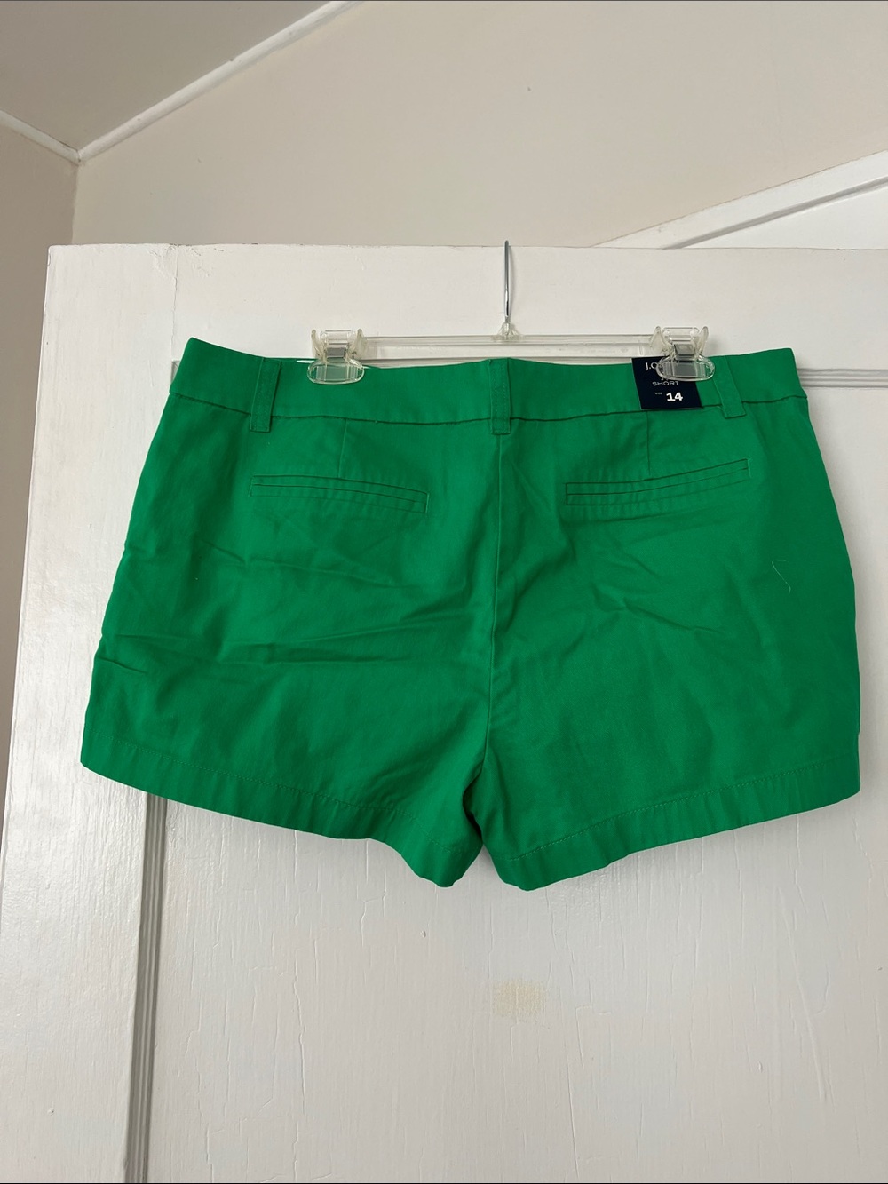 J.Crew Factory Classic Chino Shorts Green Size 14 NWT - Picture 5 of 8